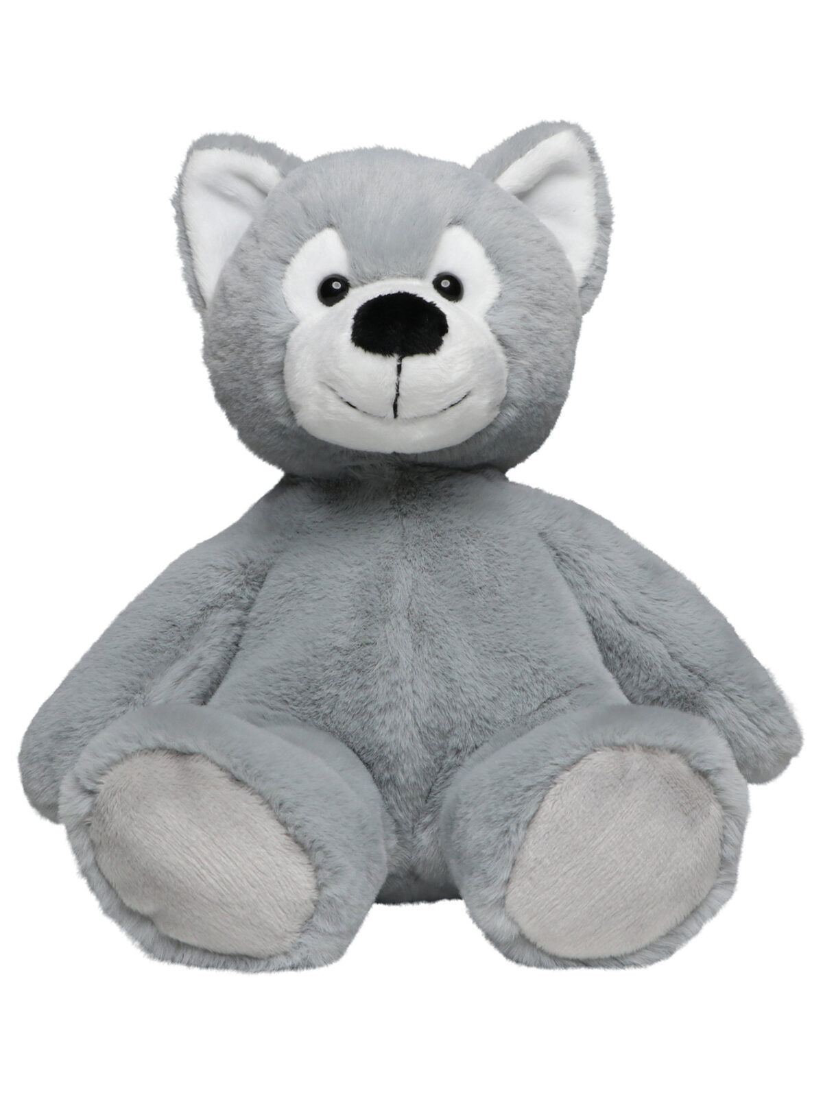 Husky Jona Herren Spielzeug / Plüsch – MBW – Farbe Grau – individuell veredelbar