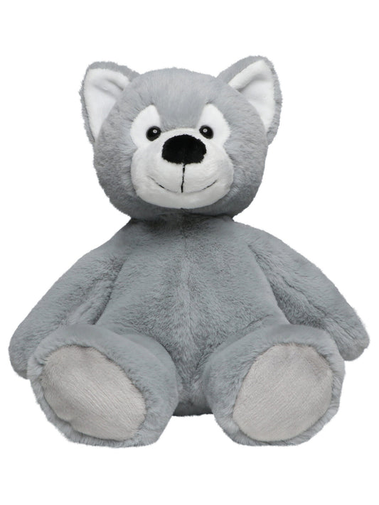 Husky Jona Herren Spielzeug / Plüsch – MBW – Farbe Grau – individuell veredelbar