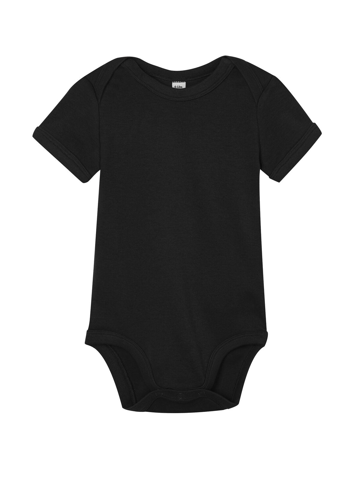 Baby Bodysuit Babybekleidung – Babybugz – Farbe Schwarz – individuell veredelbar