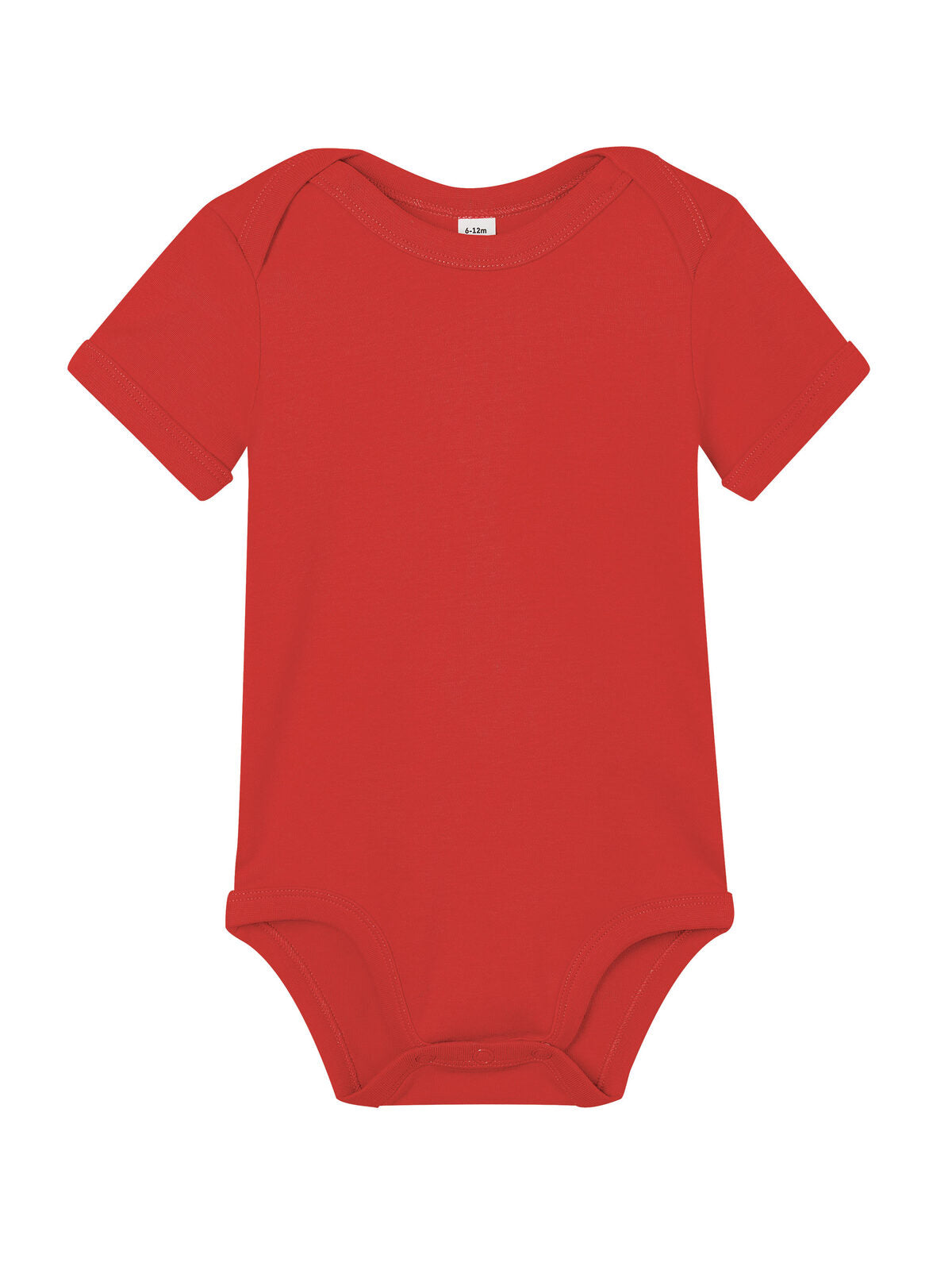 Baby Bodysuit Babybekleidung – Babybugz – Farbe Rot – individuell veredelbar