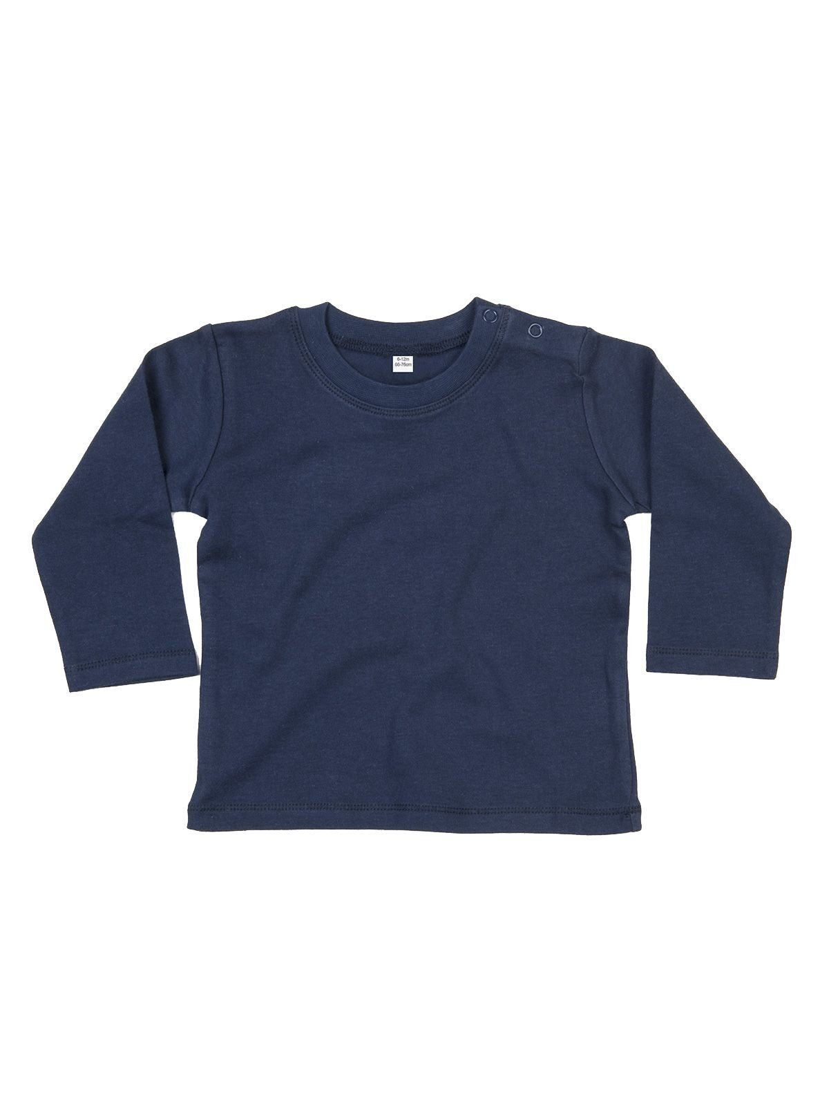 Baby Long Sleeve T Herren Babybekleidung – Babybugz – Farbe nautical navy – individuell veredelbar