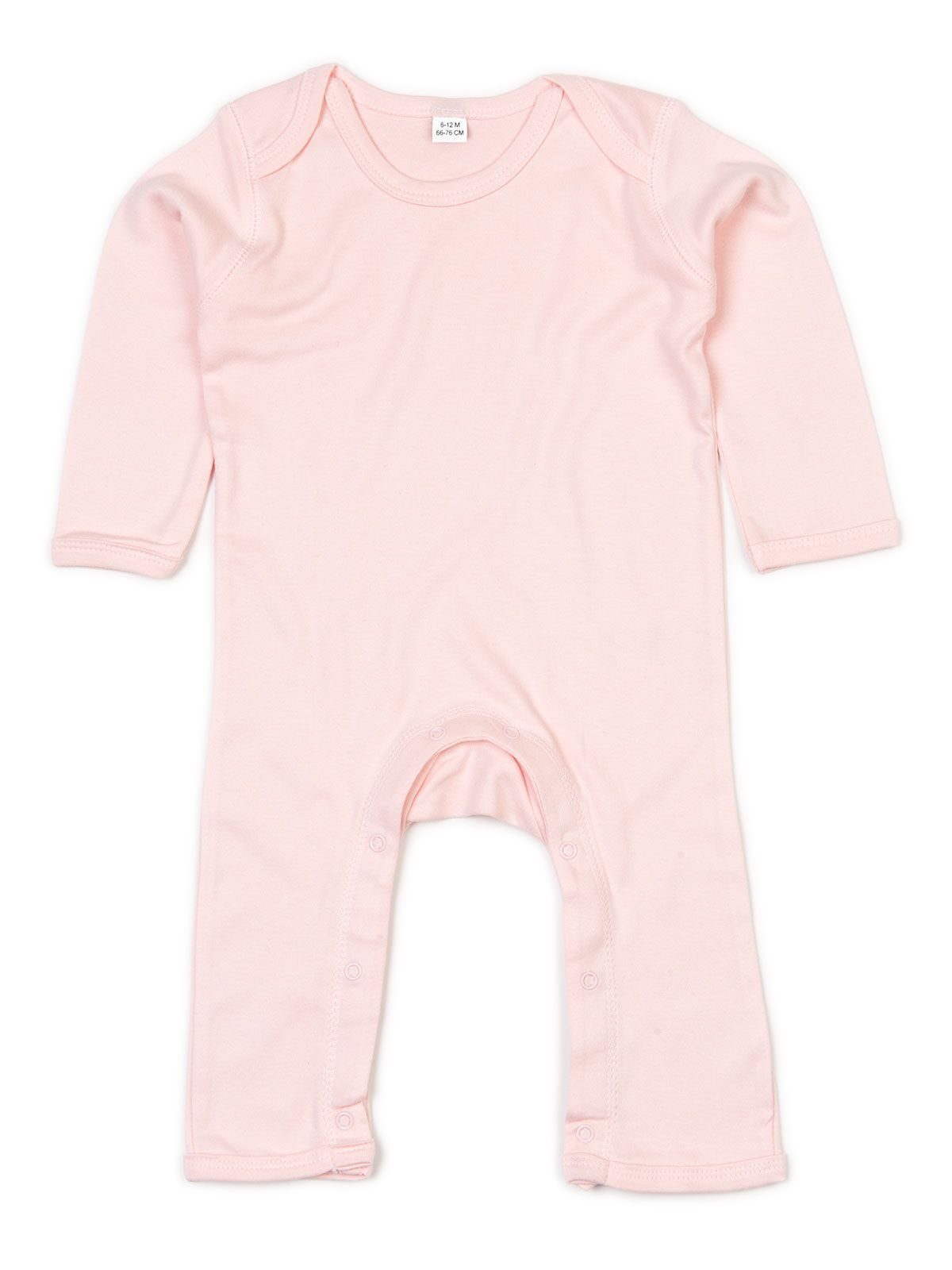 Baby Rompasuit Herren Babybekleidung – Babybugz – Farbe powder pink – individuell veredelbar