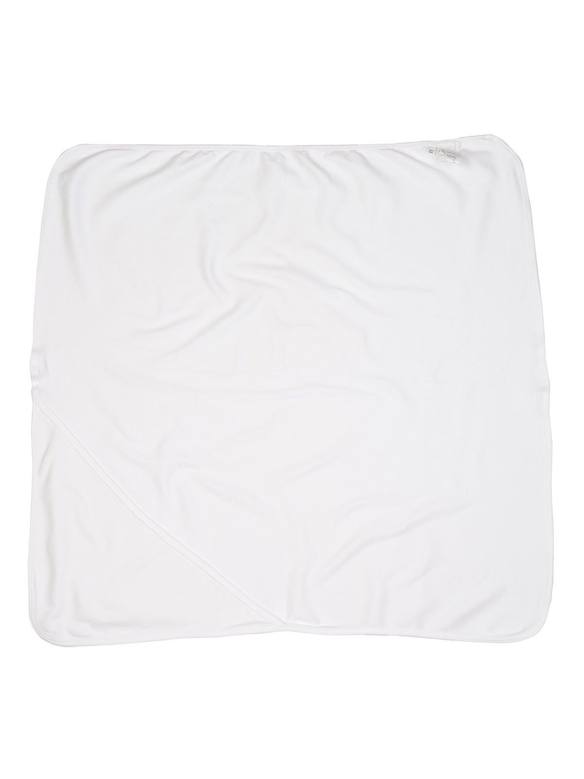 Baby Organic Hooded Blanket Kinder Handtuch – Babybugz – Farbe Weiß – individuell veredelbar