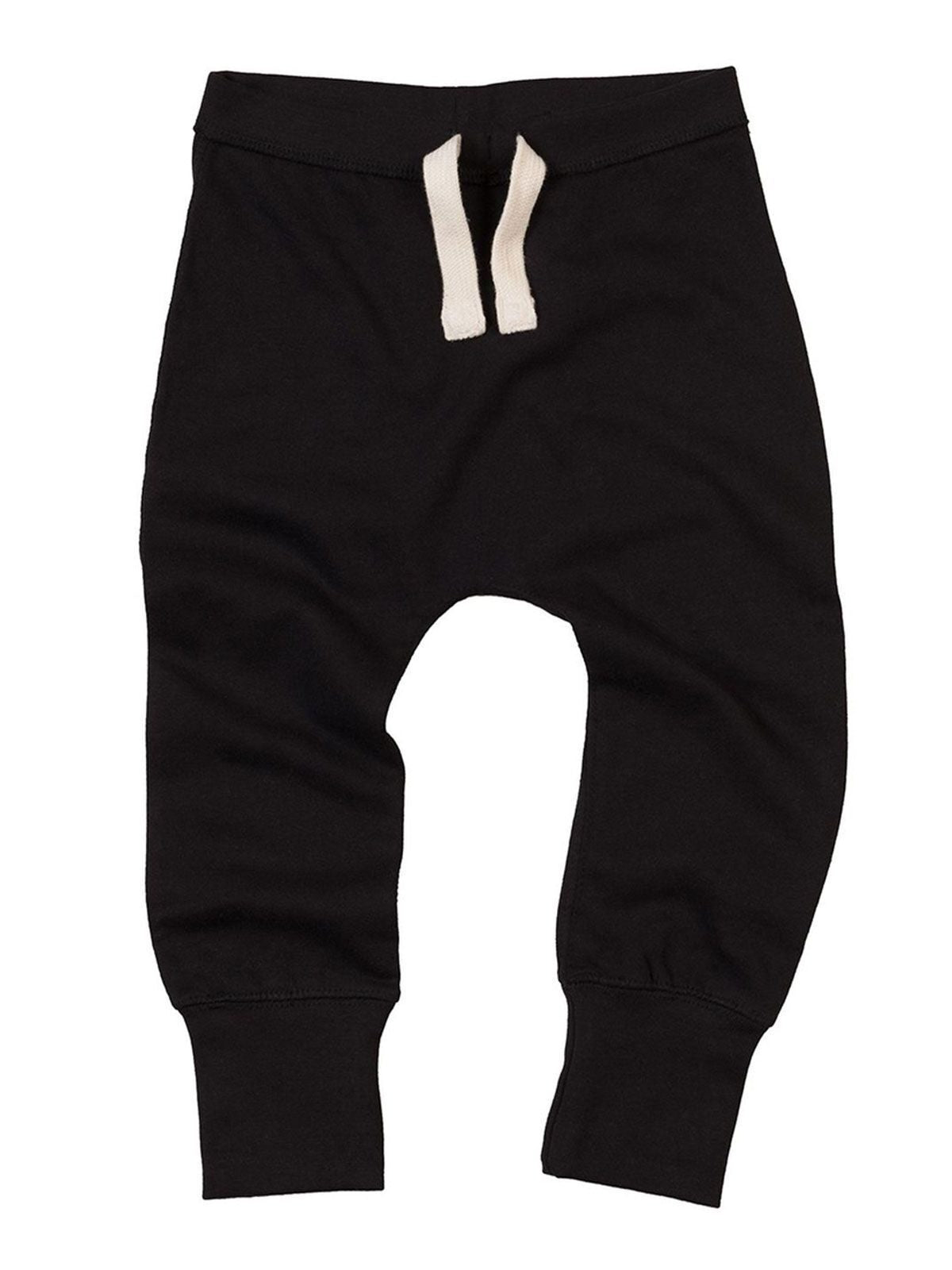 Baby Sweatpants Sweatshirt / Hoodie – Babybugz – Farbe Schwarz – individuell veredelbar
