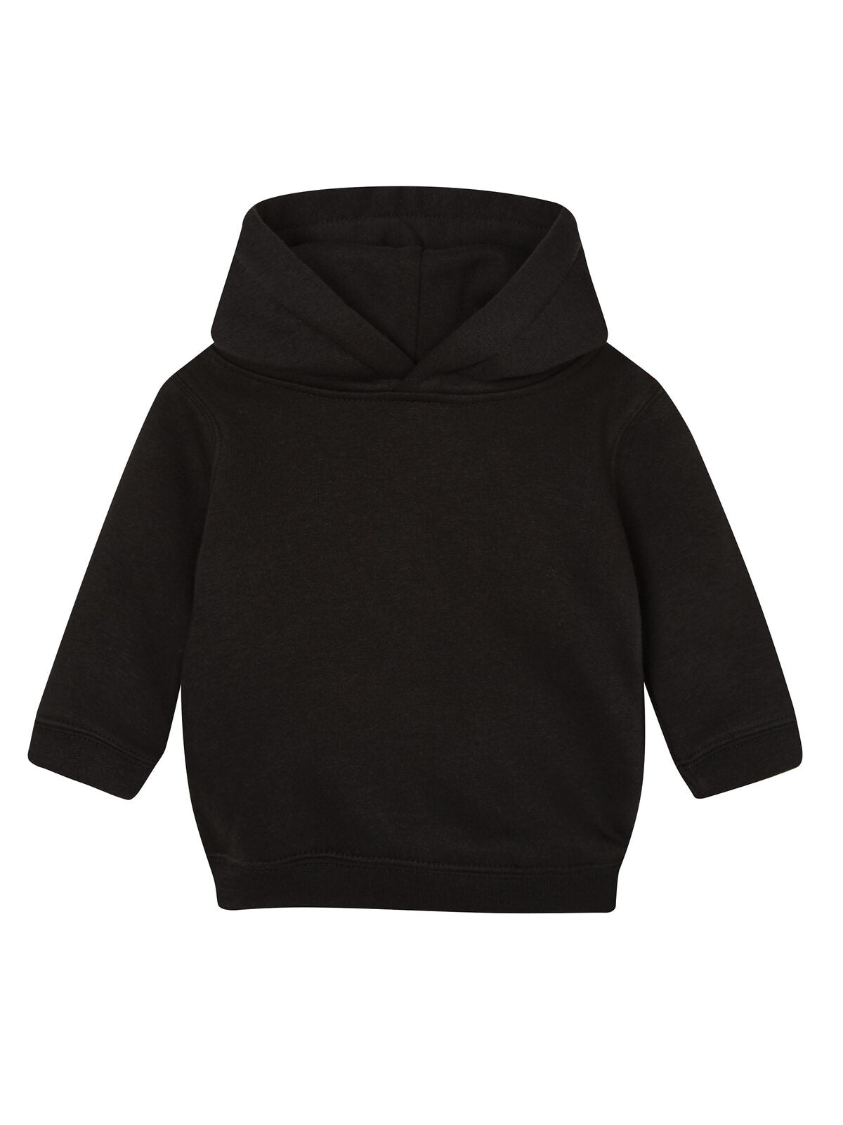 Baby Essential Hoodie Sweatshirt / Hoodie – Babybugz – Farbe Schwarz – individuell veredelbar