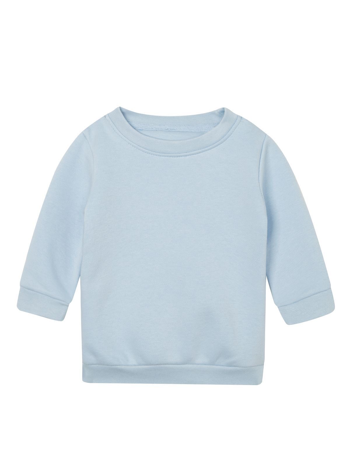 Baby Essential Sweatshirt Sweatshirt / Hoodie – Babybugz – Farbe dusty blue – individuell veredelbar