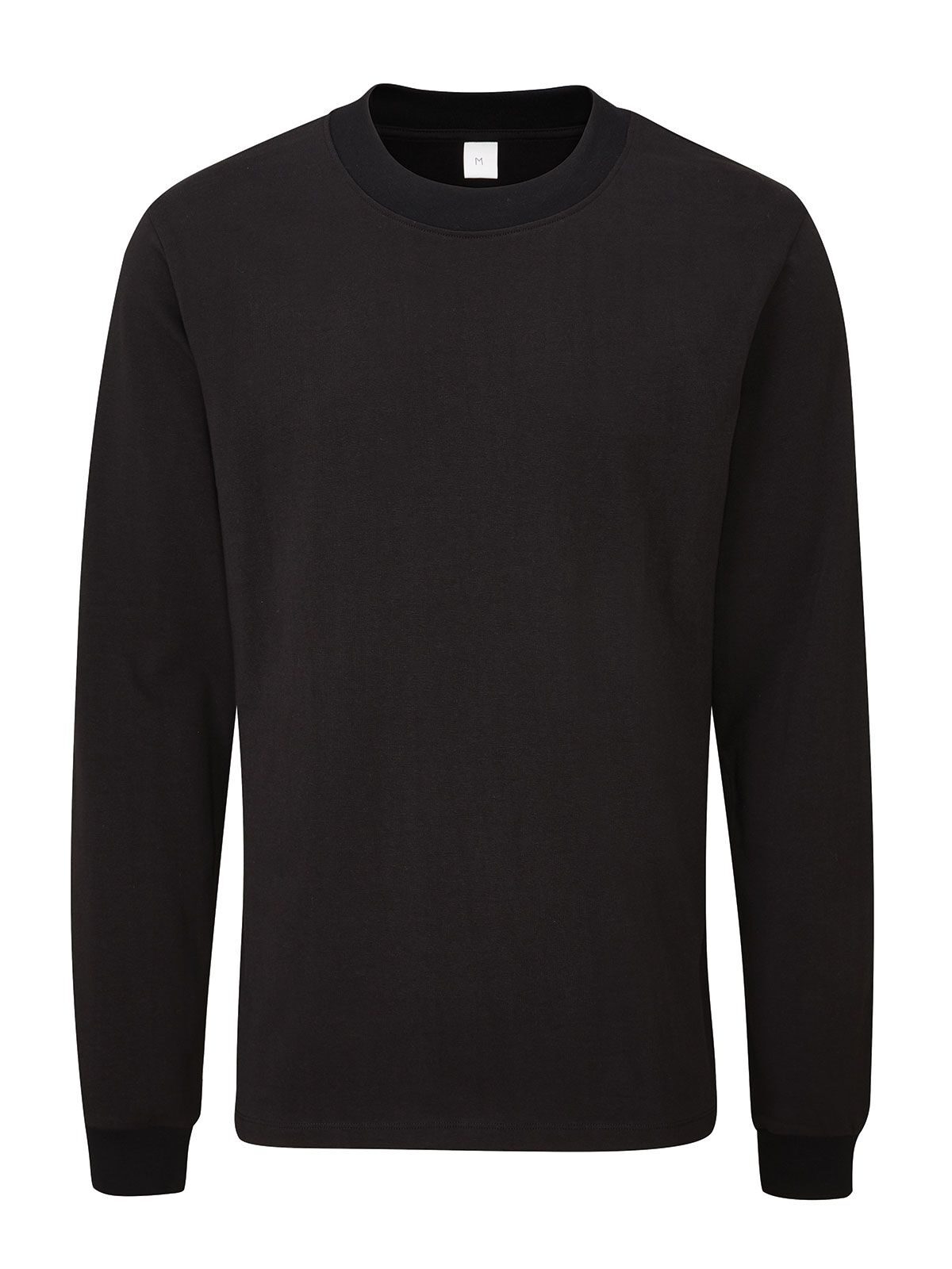 Essential Heavy Long Sleeve T Unisex T-Shirt – Mantis – Farbe Schwarz – individuell veredelbar