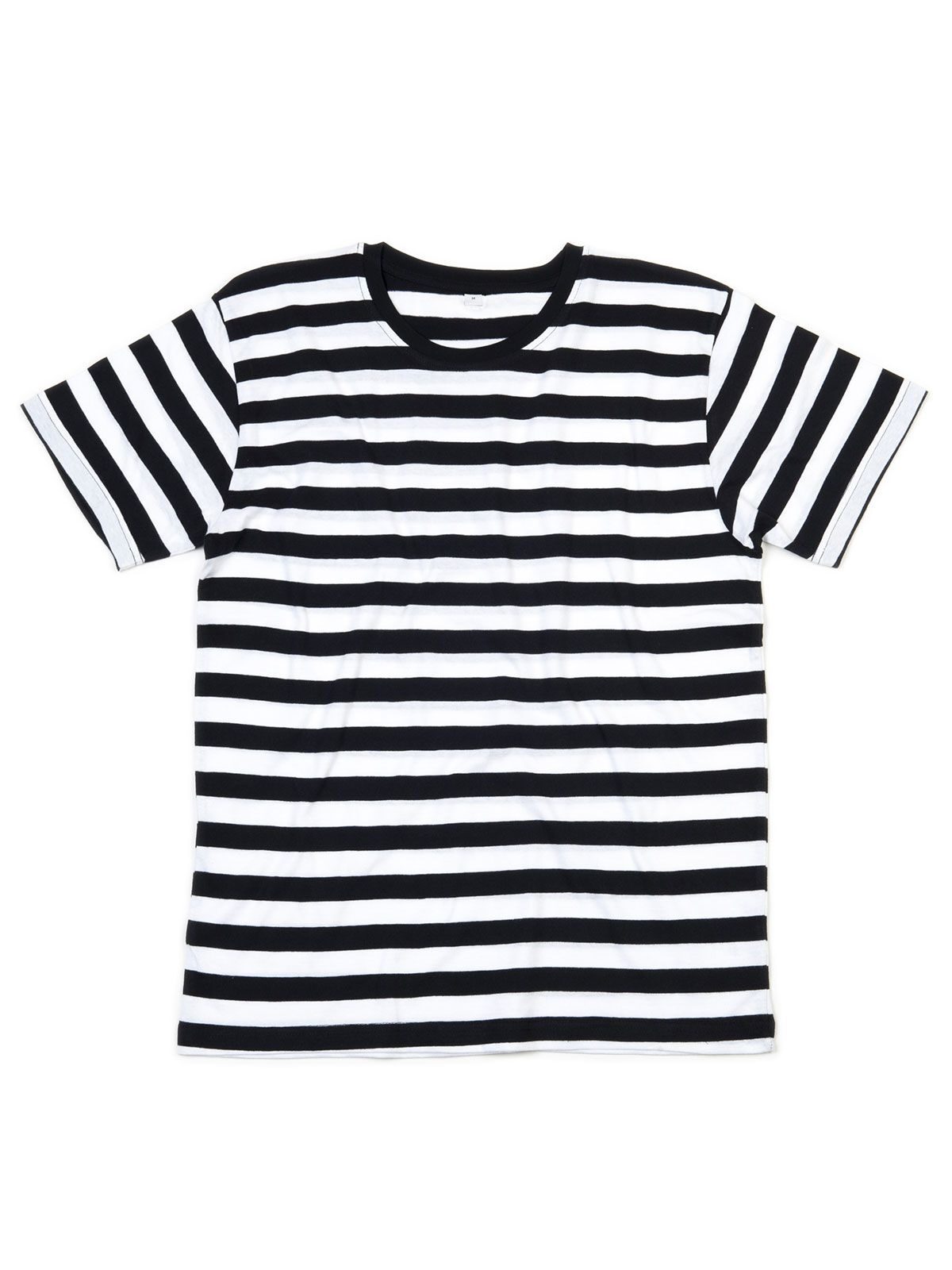 Stripy T Herren T-Shirt – Mantis – Farbe Black White – individuell veredelbar