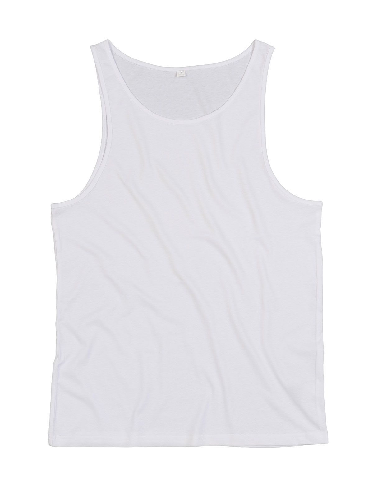 Drop Armhole Vest Unisex T-Shirt – Mantis – Farbe Weiß – individuell veredelbar