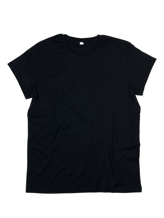 Organic Roll Sleeve T Herren T-Shirt – Mantis – Farbe Schwarz – individuell veredelbar