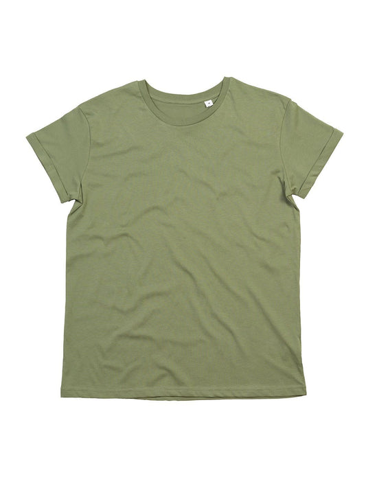 Organic Roll Sleeve T Herren T-Shirt – Mantis – Farbe soft olive – individuell veredelbar