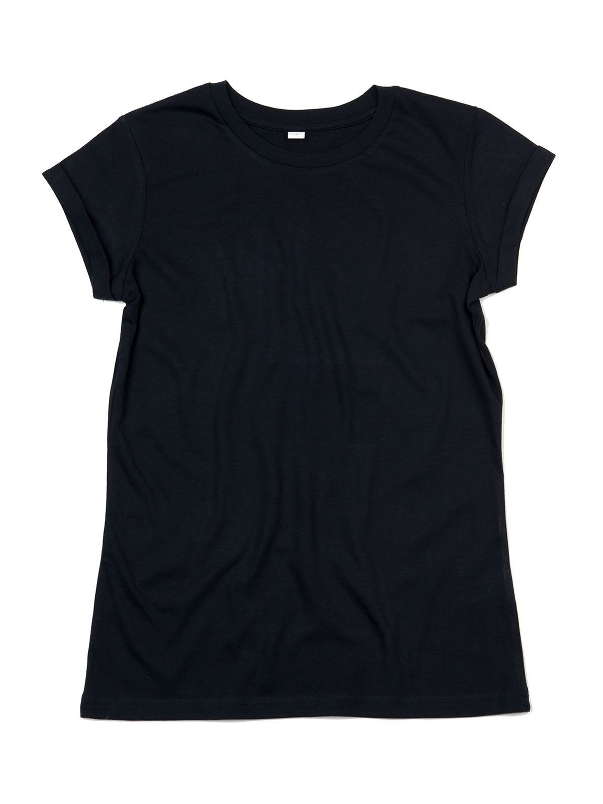 Roll Sleeve T Damen T-Shirt – Mantis – Farbe Schwarz – individuell veredelbar