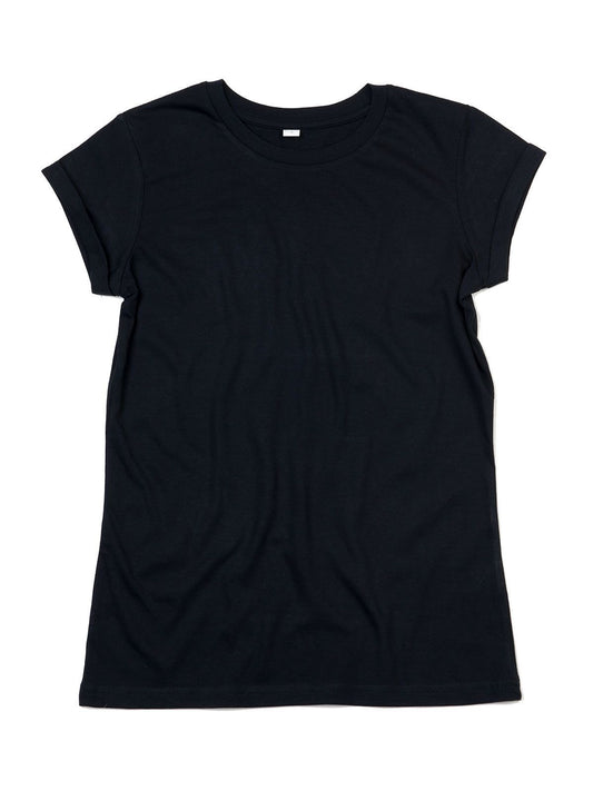 Roll Sleeve T Damen T-Shirt – Mantis – Farbe Schwarz – individuell veredelbar