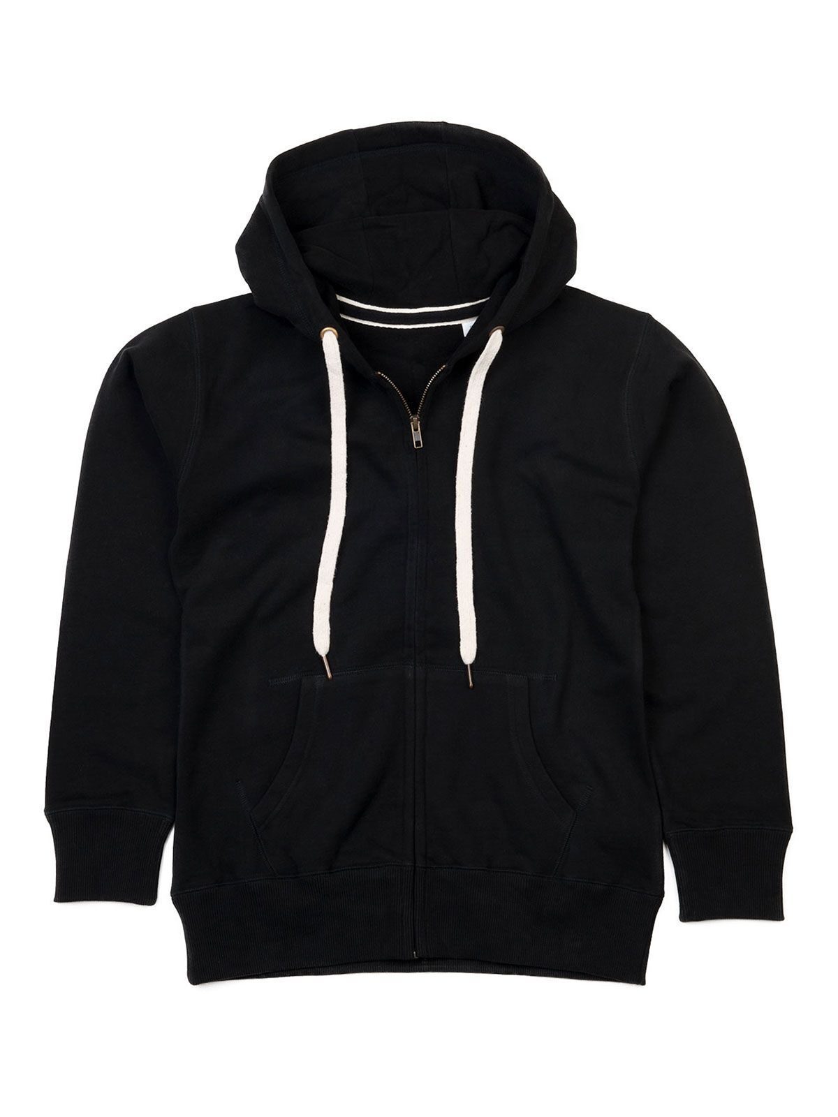 Superstar Zip Through Hoodie Herren Sweatshirt / Hoodie – Mantis – Farbe Schwarz – individuell veredelbar