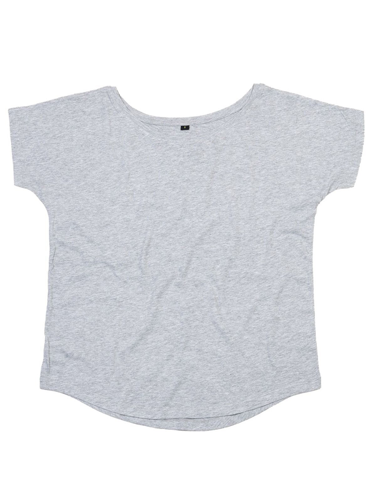 Loose Fit T Damen T-Shirt – Mantis – Farbe heather grey melange – individuell veredelbar