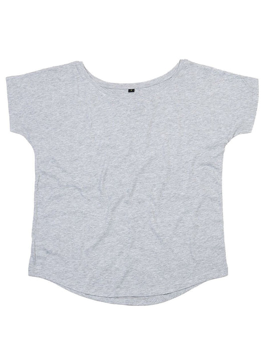 Loose Fit T Damen T-Shirt – Mantis – Farbe heather grey melange – individuell veredelbar