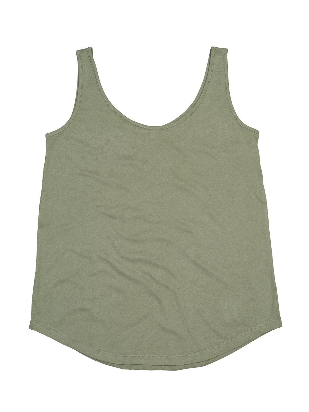 Loose Fit Vest Damen T-Shirt – Mantis – Farbe soft olive – individuell veredelbar