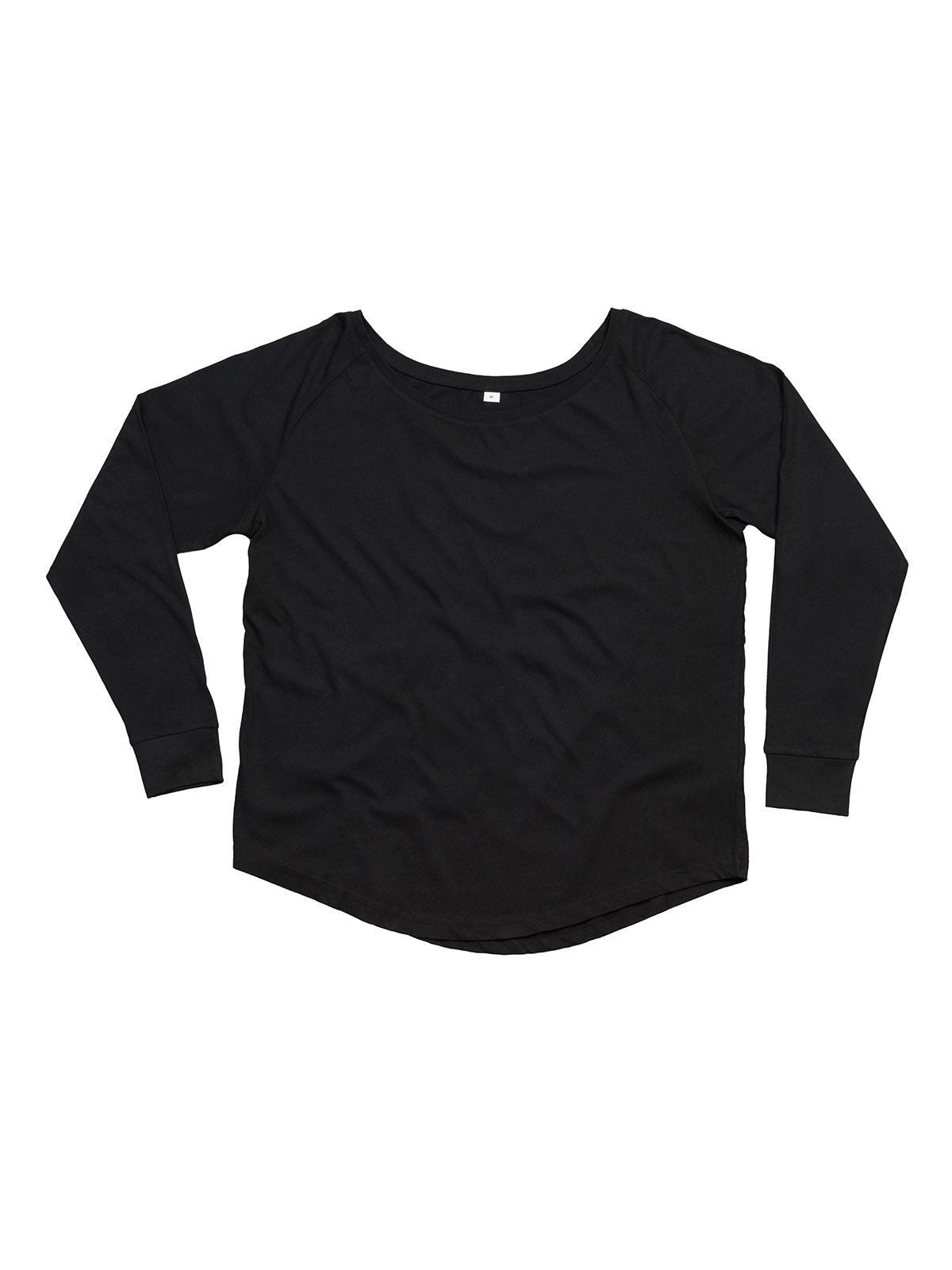 Loose Fit Long Sleeve T Damen T-Shirt – Mantis – Farbe Schwarz – individuell veredelbar