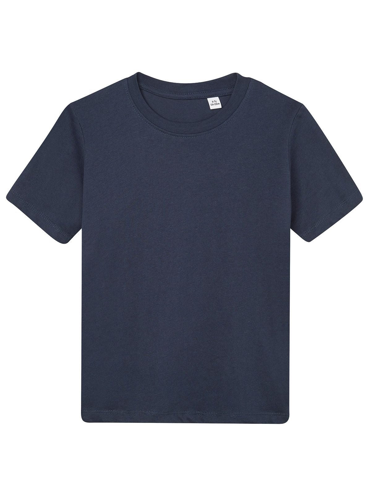Essential Kinder T-Shirt – Mantis Kids – Farbe Navy – individuell veredelbar