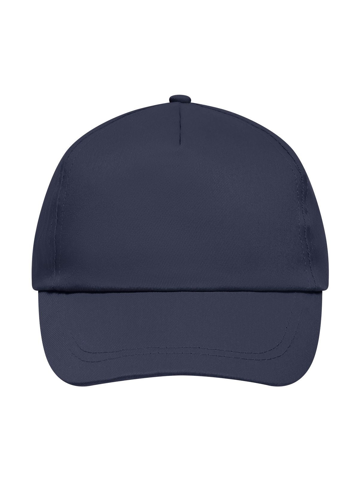 Baseball Caps 5 Panel Promo Cap Lightly Laminated Marineblau bestickbar und bedruckbar – LA1970