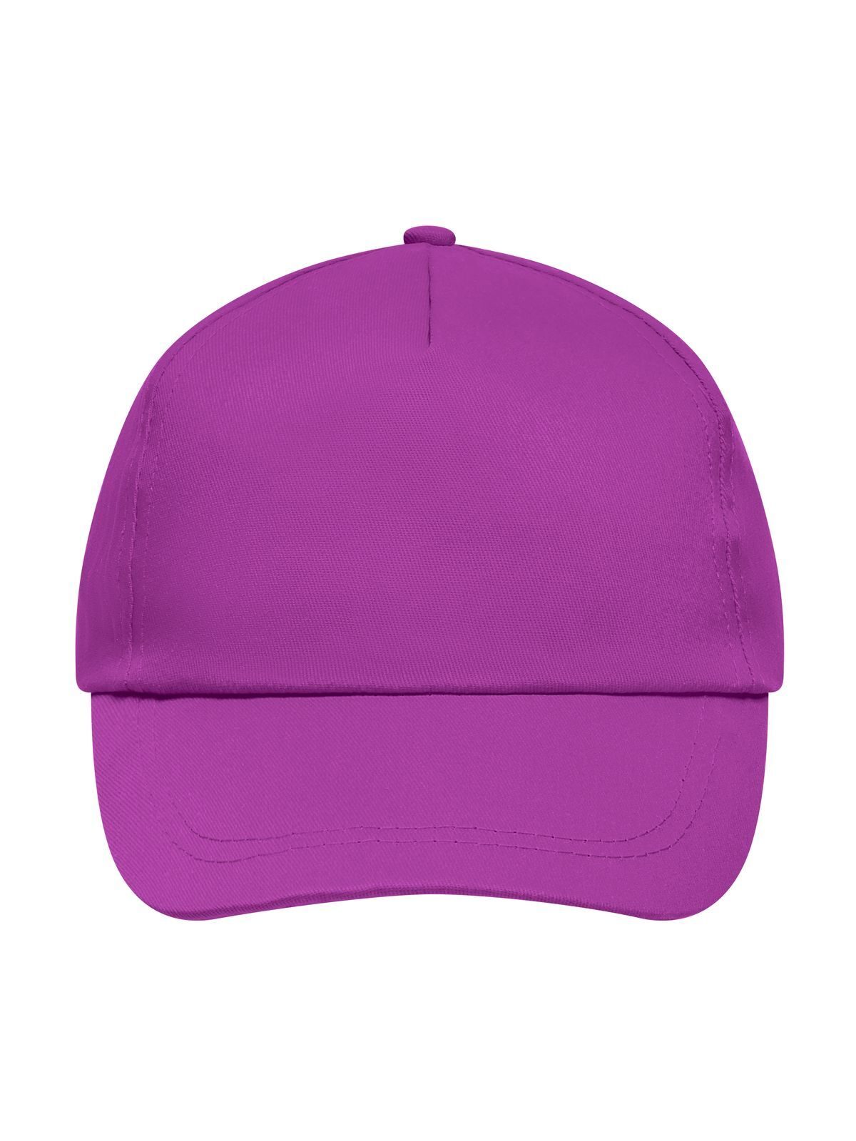Baseball Caps 5 Panel Promo Cap Lightly Laminated Lila bestickbar und bedruckbar – LA1970