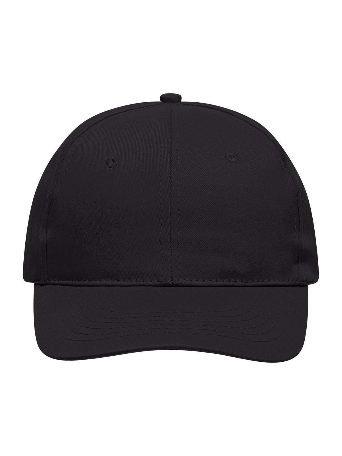 Baseball Caps 6 Panel Promo Cap Schwarz bestickbar und bedruckbar – LA1970