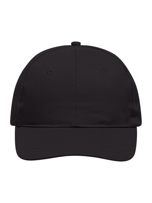 Baseball Caps 6 Panel Promo Cap Schwarz bestickbar und bedruckbar – LA1970