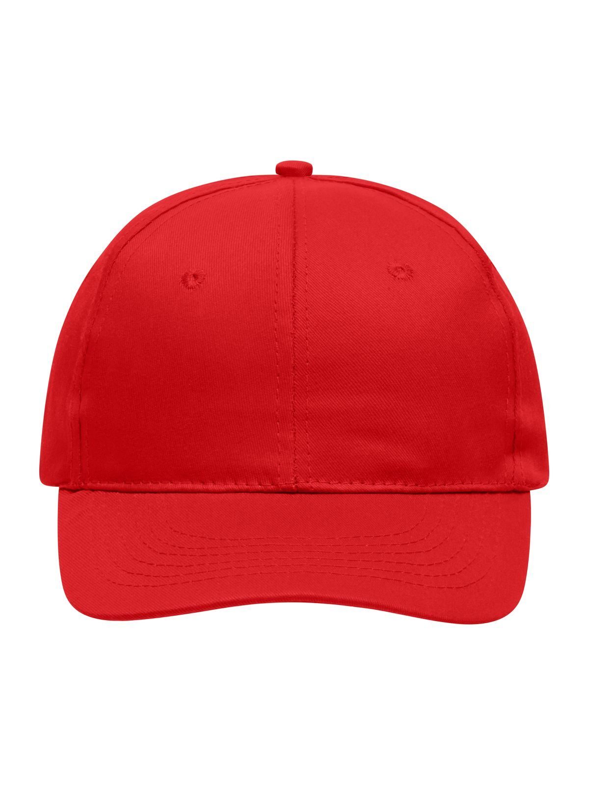 Baseball Caps 6 Panel Promo Cap signal-Rot bestickbar und bedruckbar – LA1970