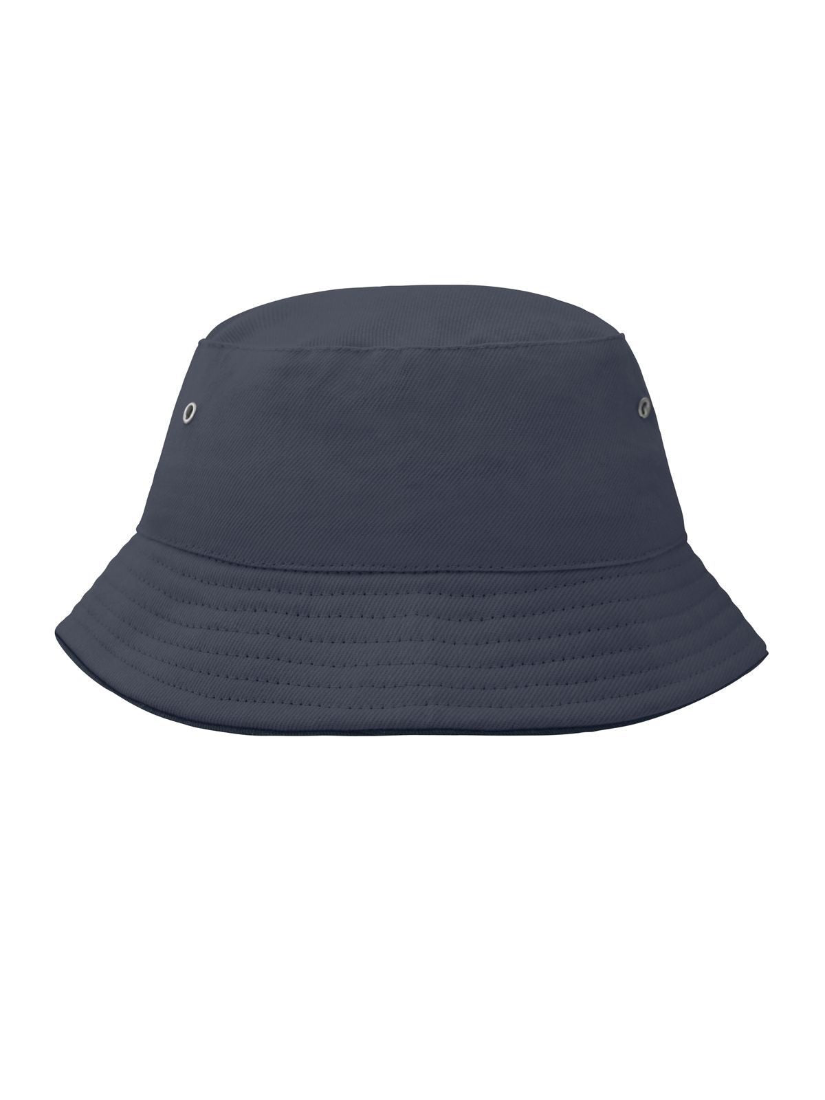 Bucket Hats Fisherman Piping Hat for Kids Marineblau/Marineblau bestickbar und bedruckbar – LA1970