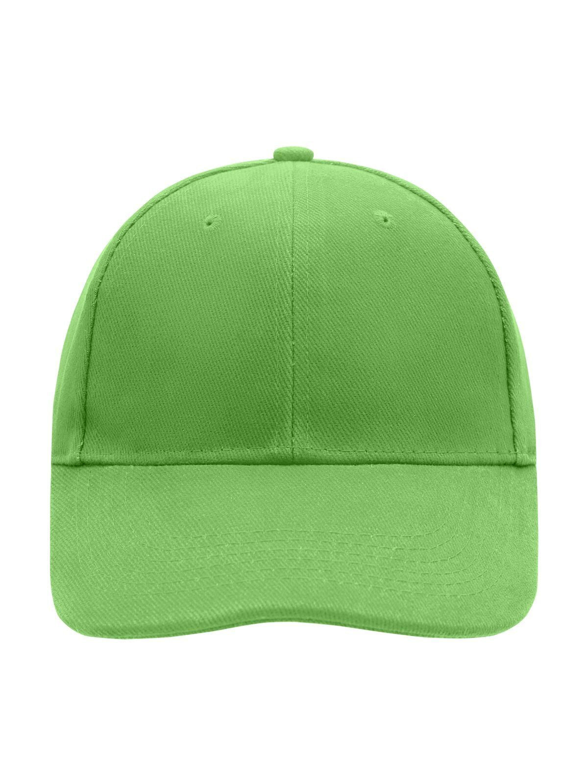 Baseball Caps 6 Panel Cap Laminated lime-green bestickbar und bedruckbar – LA1970