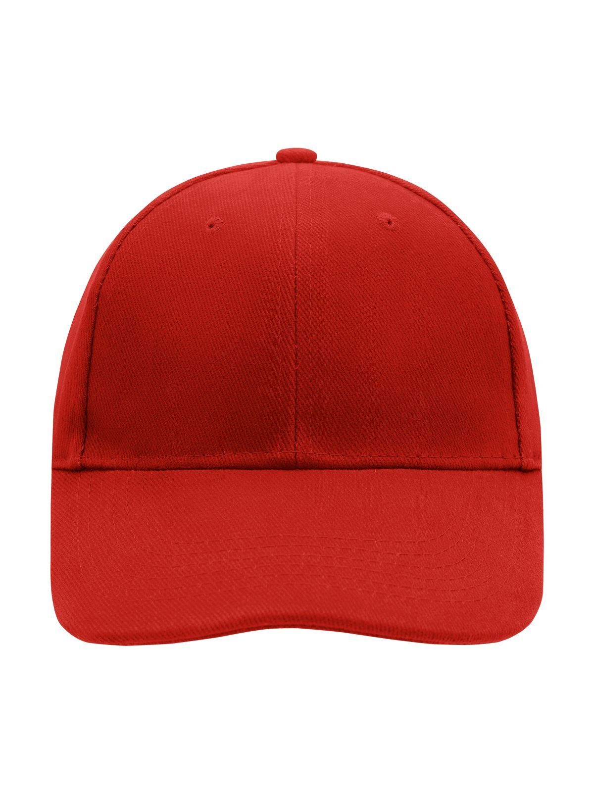 Baseball Caps 6 Panel Cap Laminated Rot bestickbar und bedruckbar – LA1970