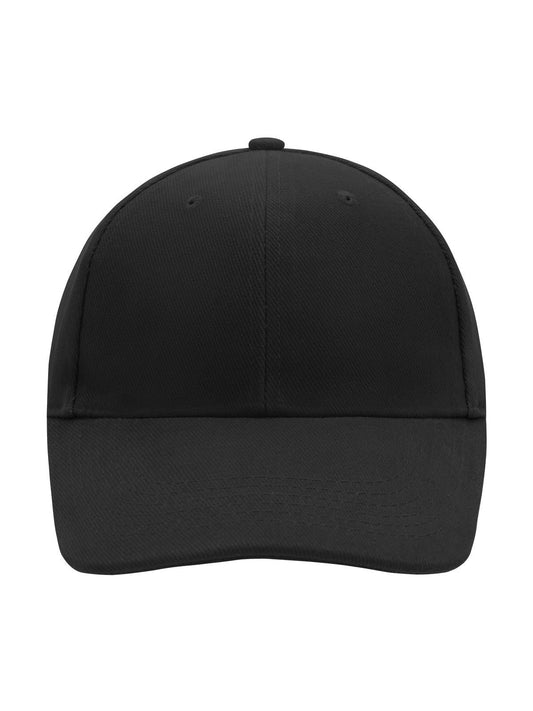 Baseball Caps 6 Panel Cap Low-Profile Schwarz bestickbar und bedruckbar – LA1970
