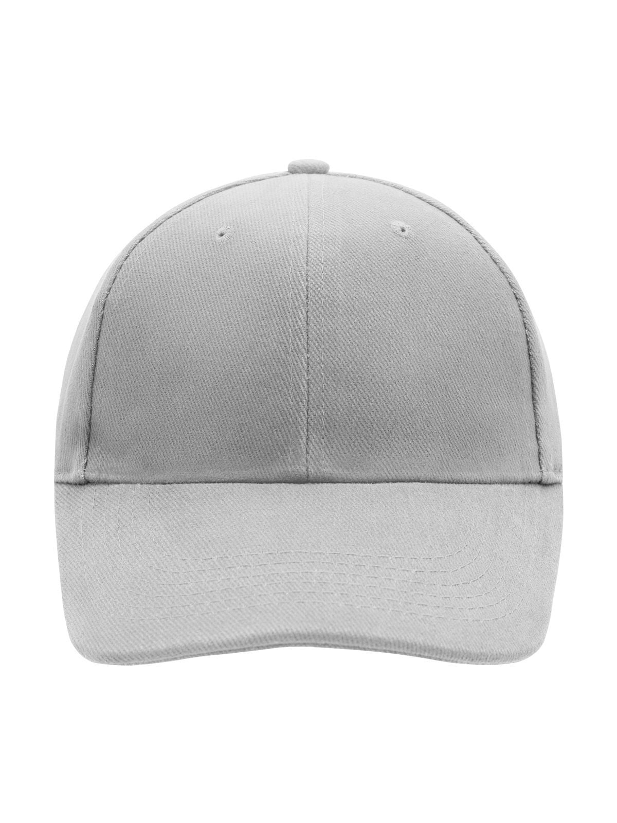 Baseball Caps 6 Panel Cap Low-Profile light-Grau bestickbar und bedruckbar – LA1970