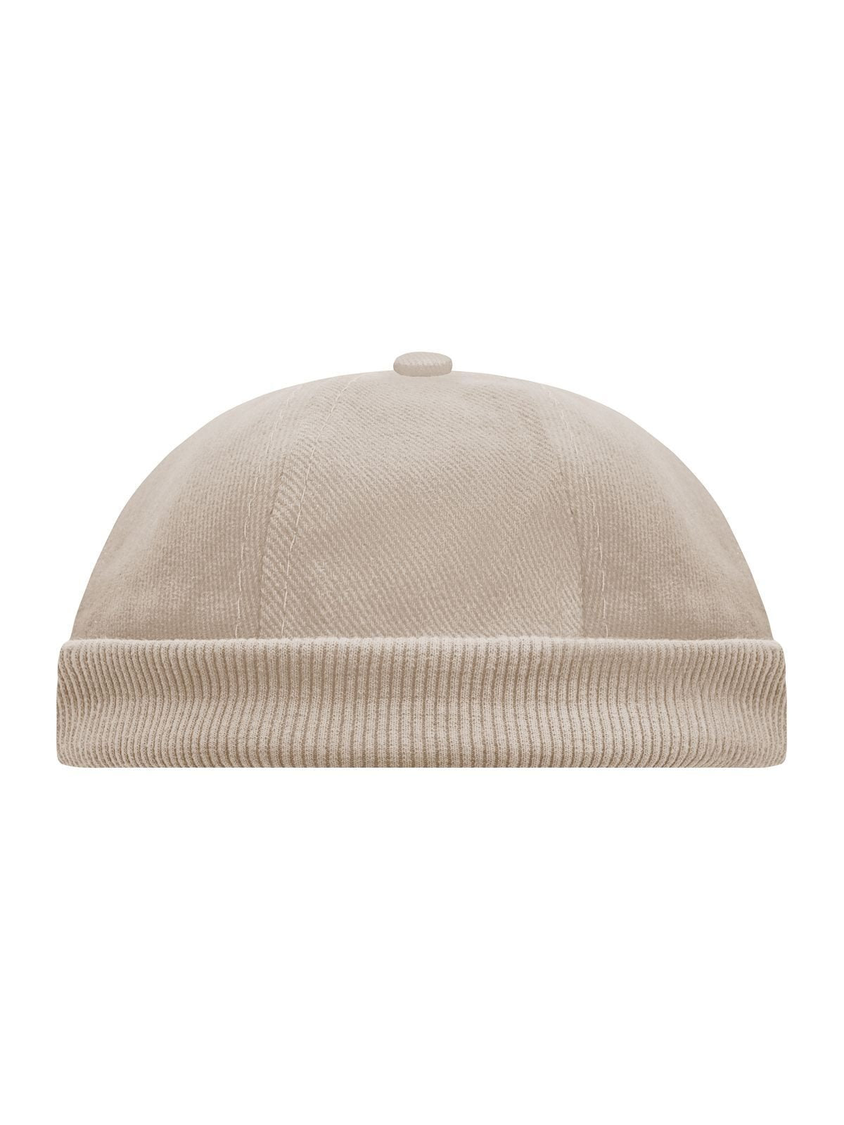 Beanies 6 Panel Chef Cap light-khaki bestickbar und bedruckbar – LA1970