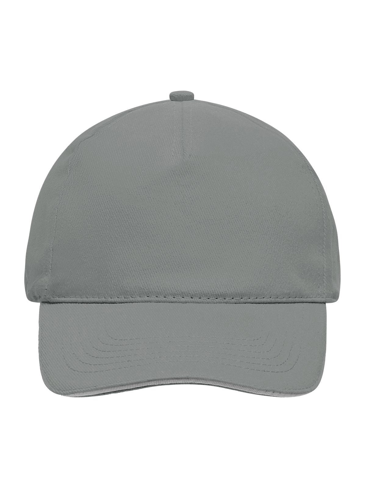 Baseball Caps 5 Panel Sandwich Cap dark-Grau/light-Grau bestickbar und bedruckbar – LA1970
