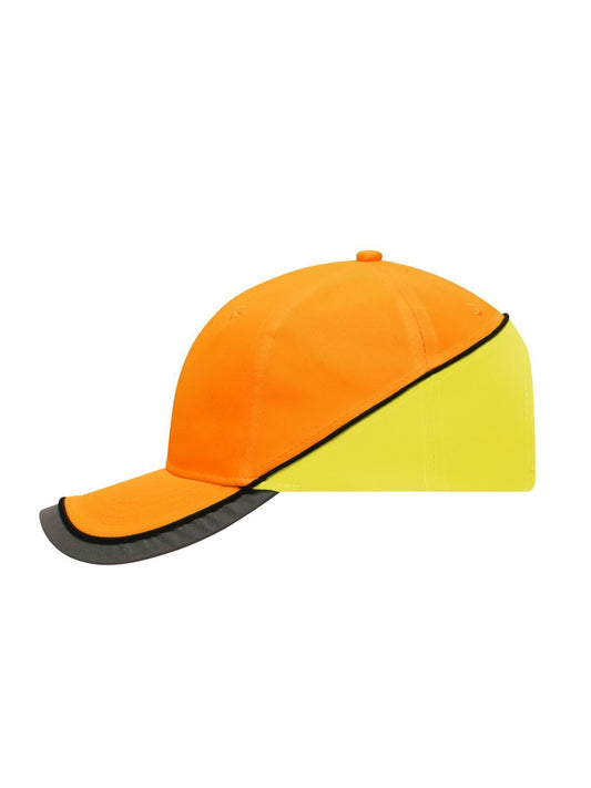 Baseball Caps Neon-Reflex-Cap neon-orange/neon-yellow bestickbar und bedruckbar – LA1970