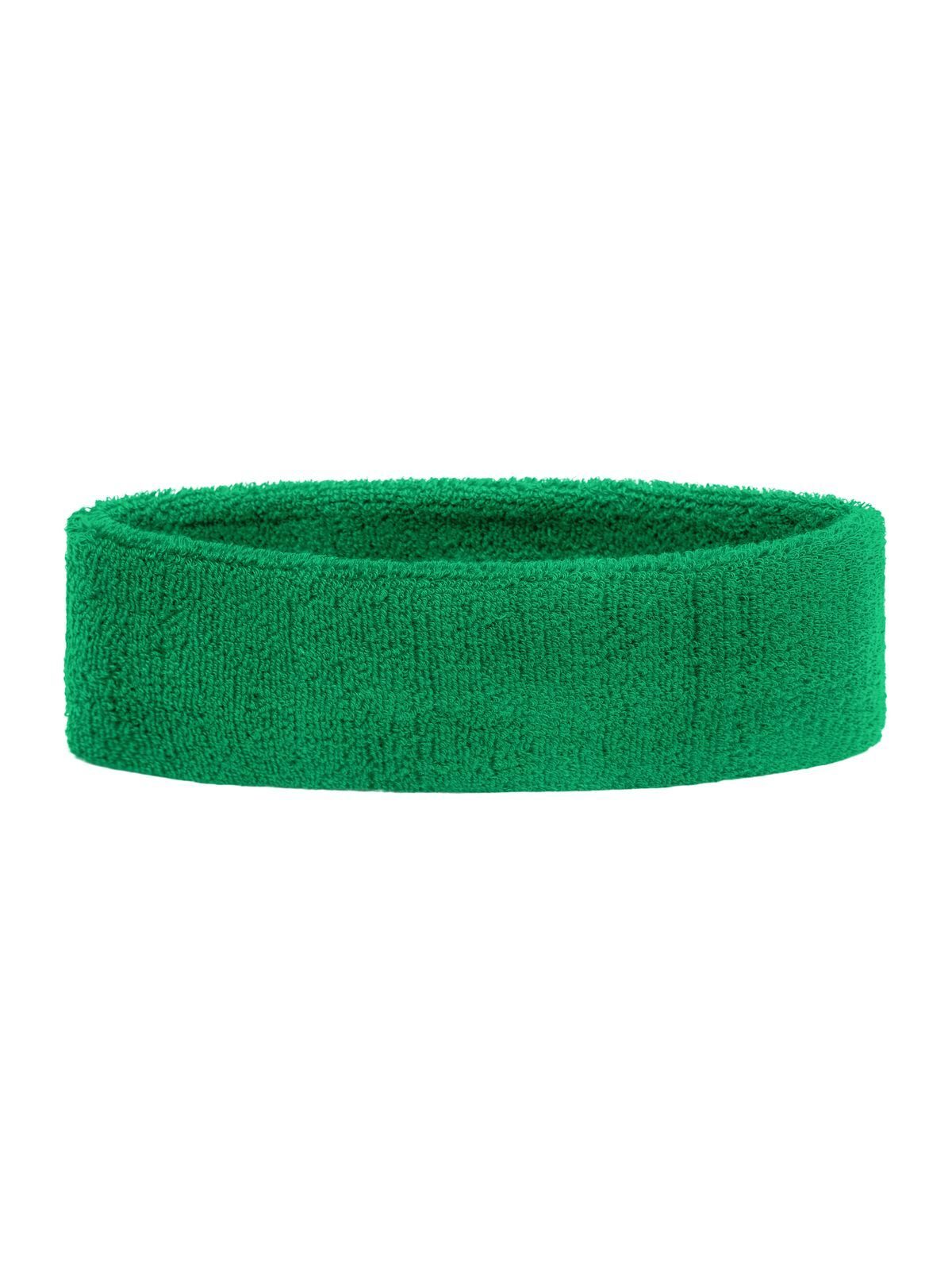 Terry Headband Zubehör – James & Nicholson – Farbe Grün – individuell veredelbar