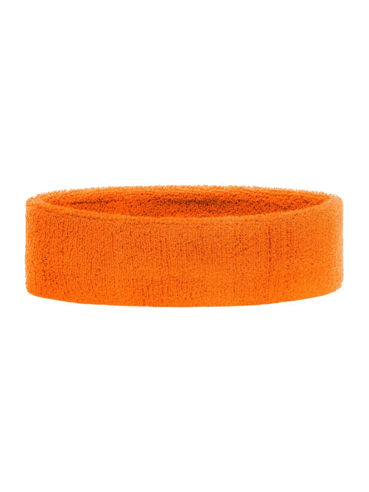Terry Headband Zubehör – James & Nicholson – Farbe Orange – individuell veredelbar