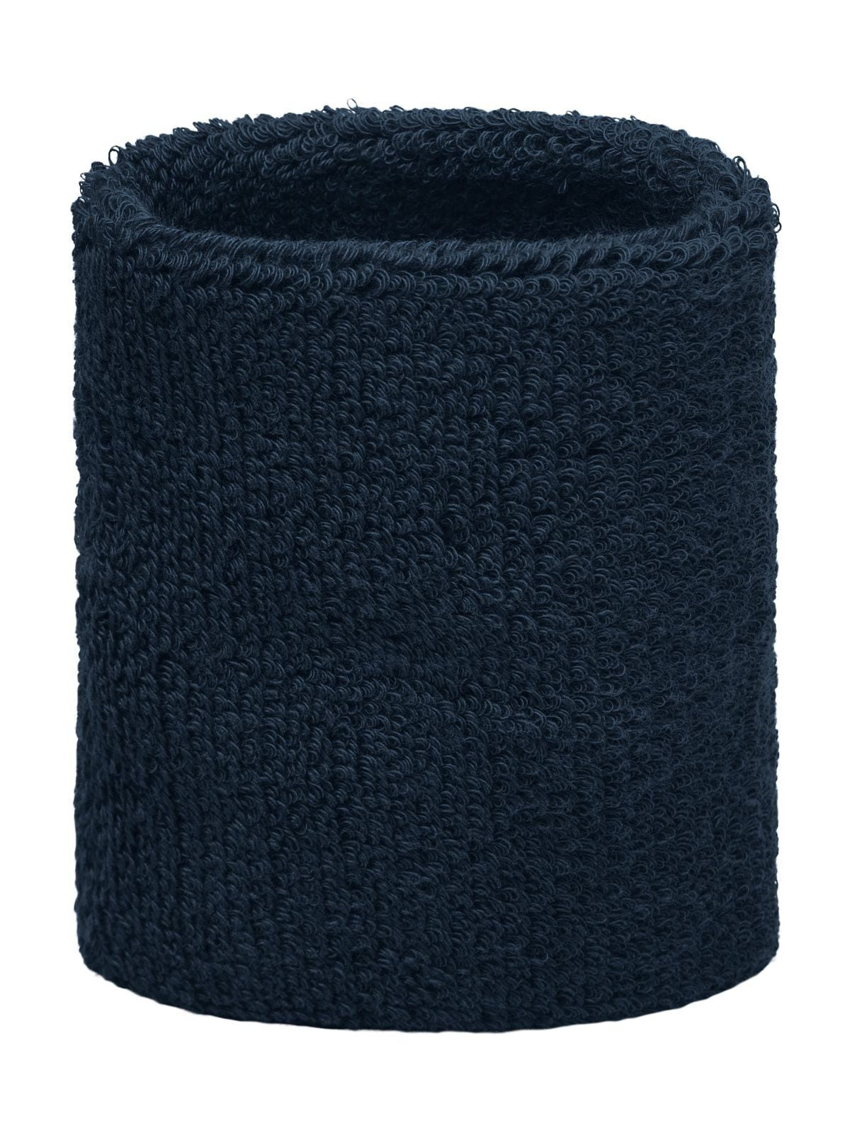 Terry Wristband Herren Zubehör – James & Nicholson – Farbe Navy – individuell veredelbar