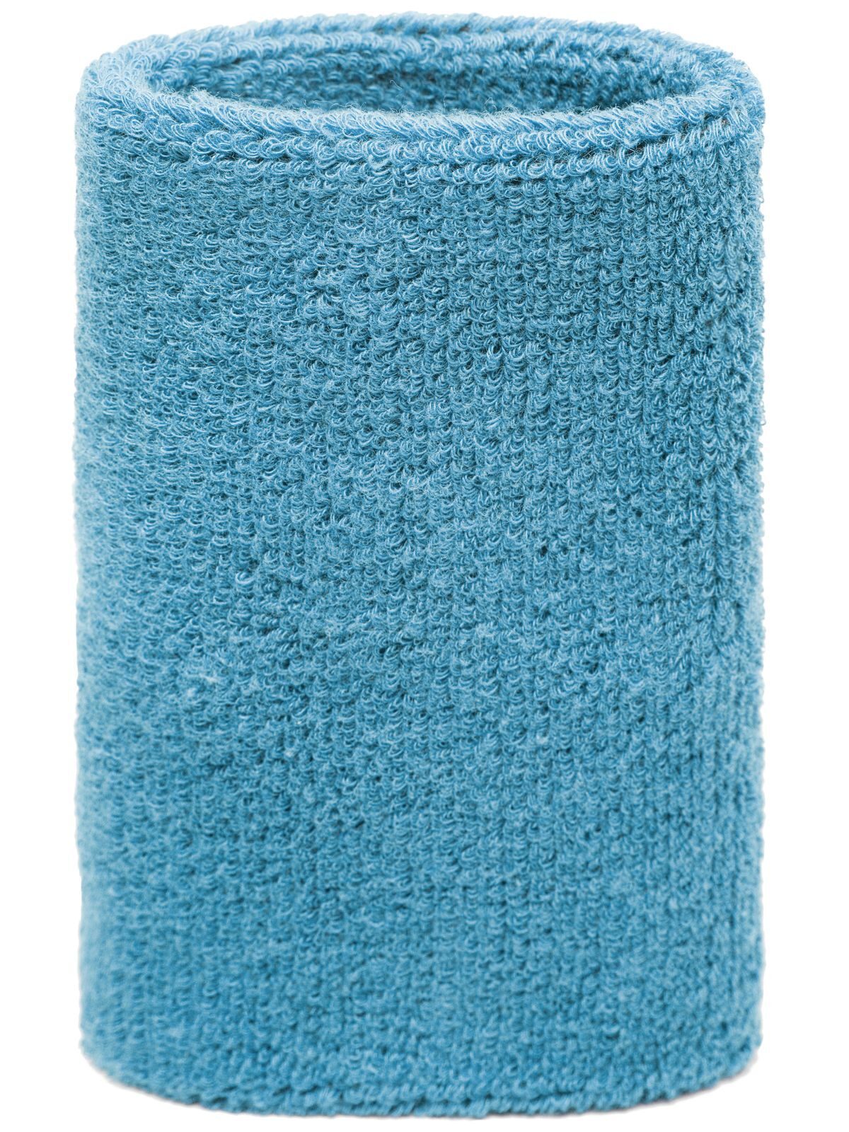 Sporty Wristband Herren Zubehör – James & Nicholson – Farbe light-blue – individuell veredelbar