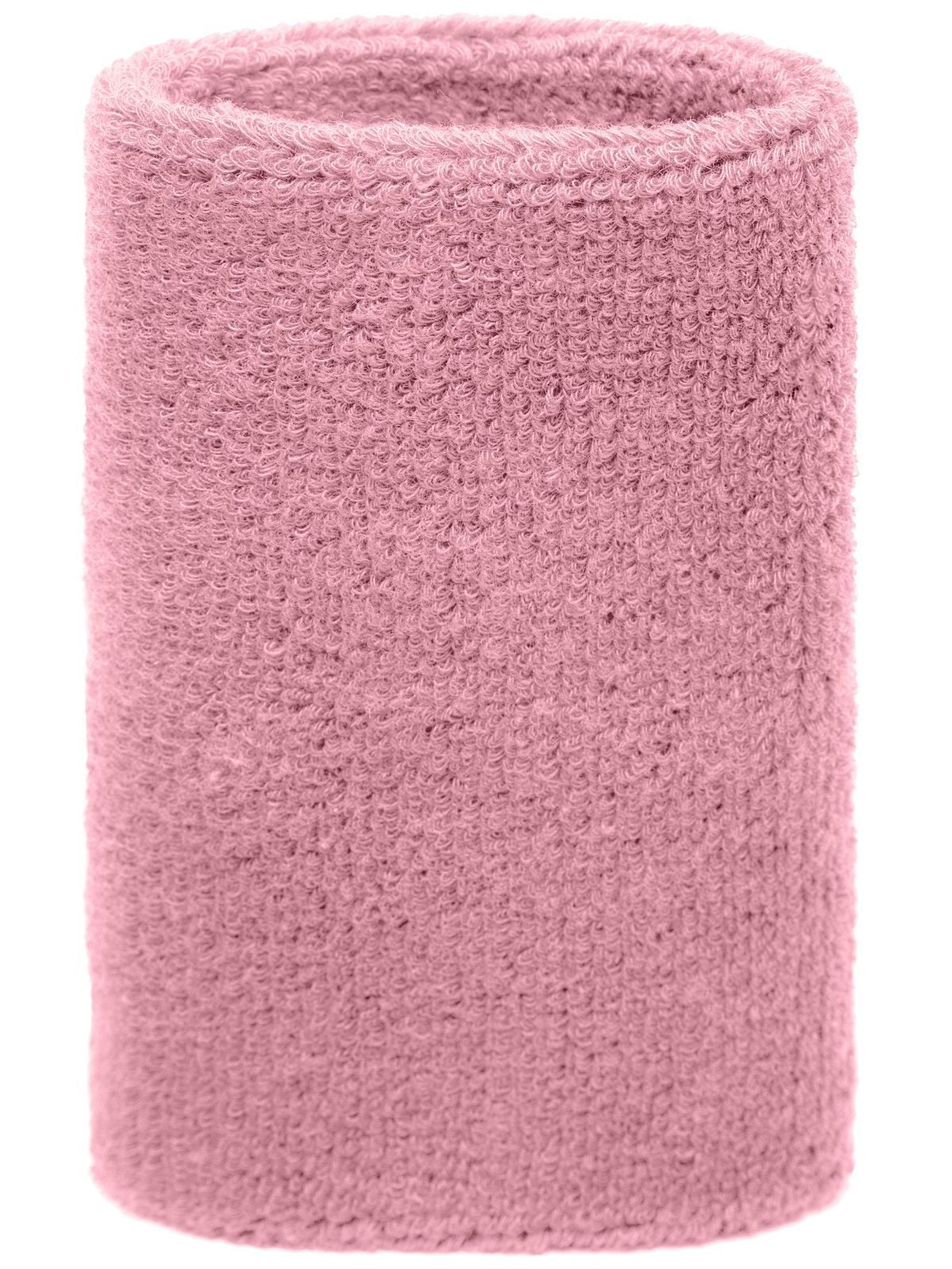 Sporty Wristband Herren Zubehör – James & Nicholson – Farbe light-pink – individuell veredelbar