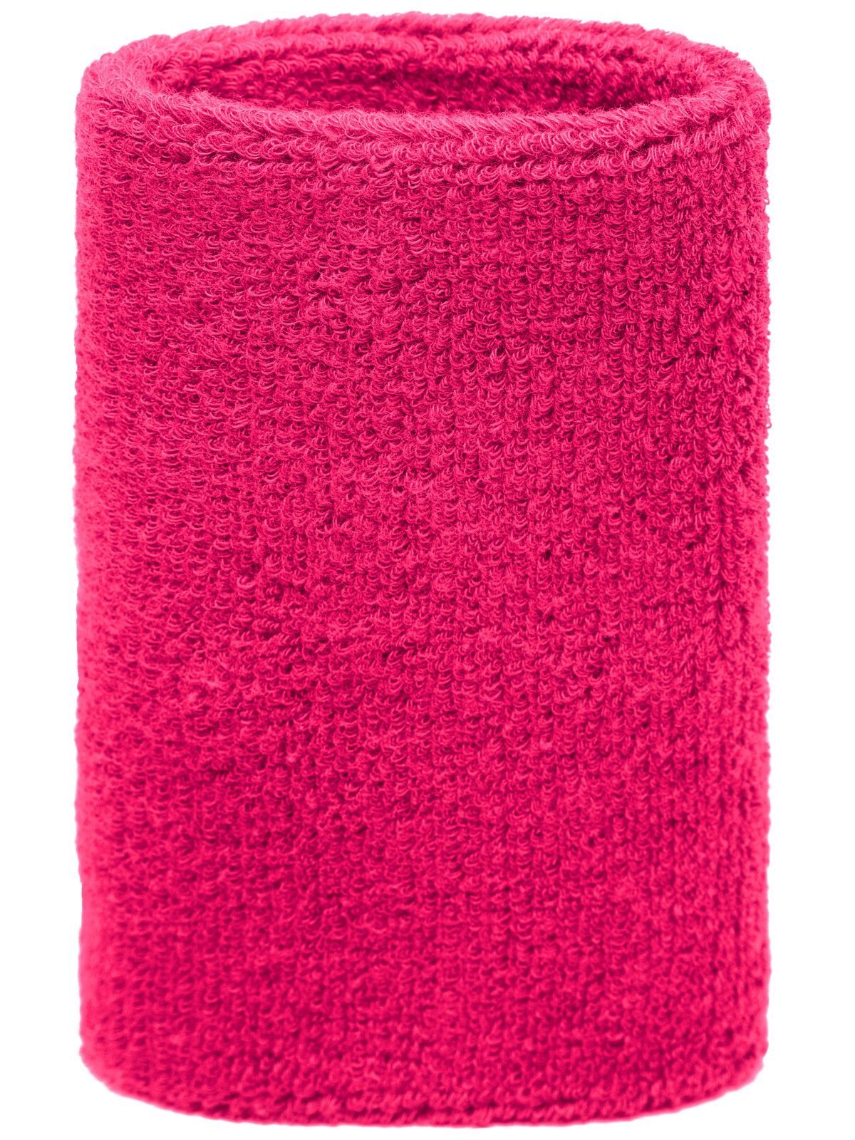 Sporty Wristband Herren Zubehör – James & Nicholson – Farbe Pink – individuell veredelbar