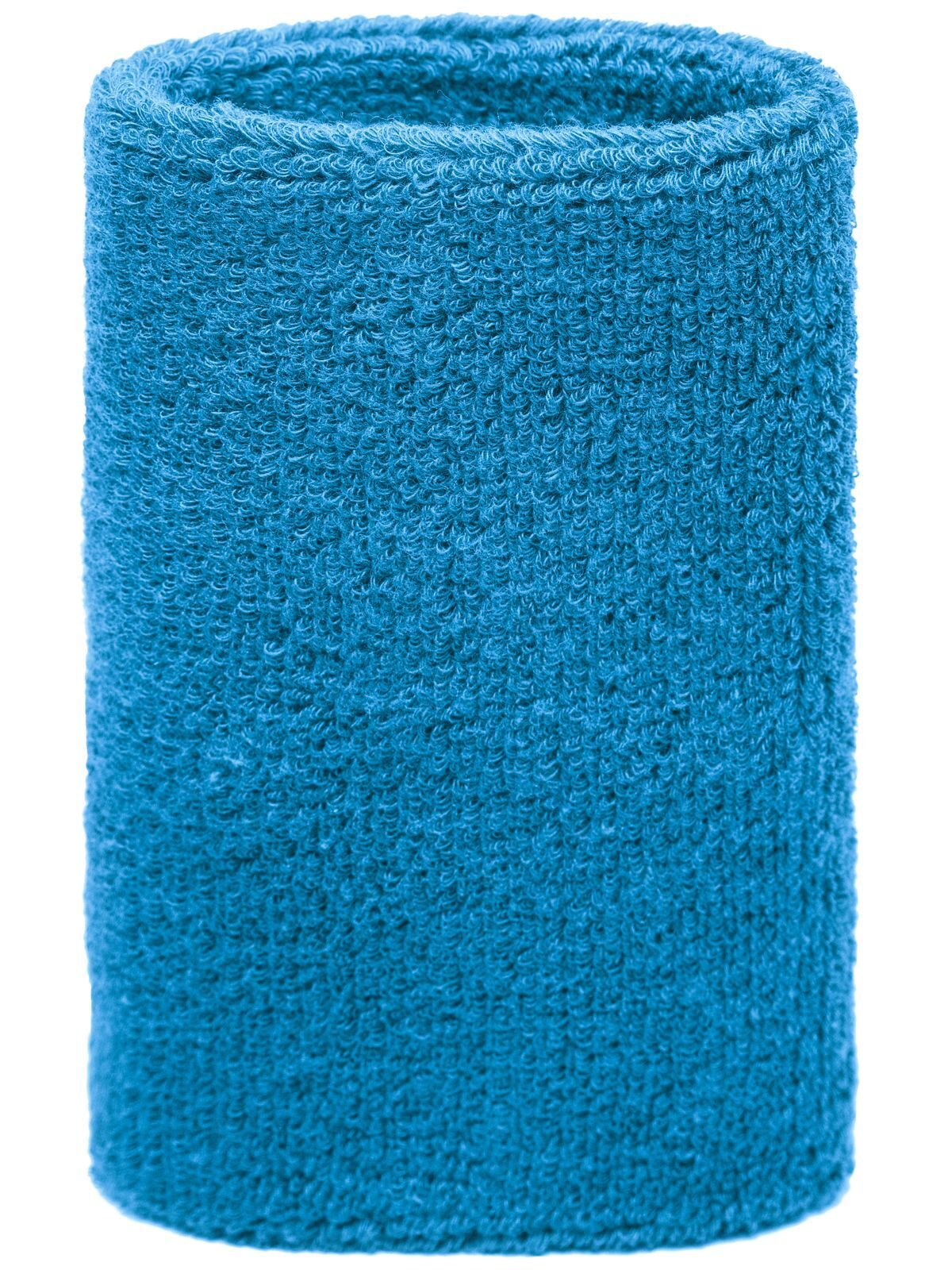Sporty Wristband Herren Zubehör – James & Nicholson – Farbe Türkis – individuell veredelbar
