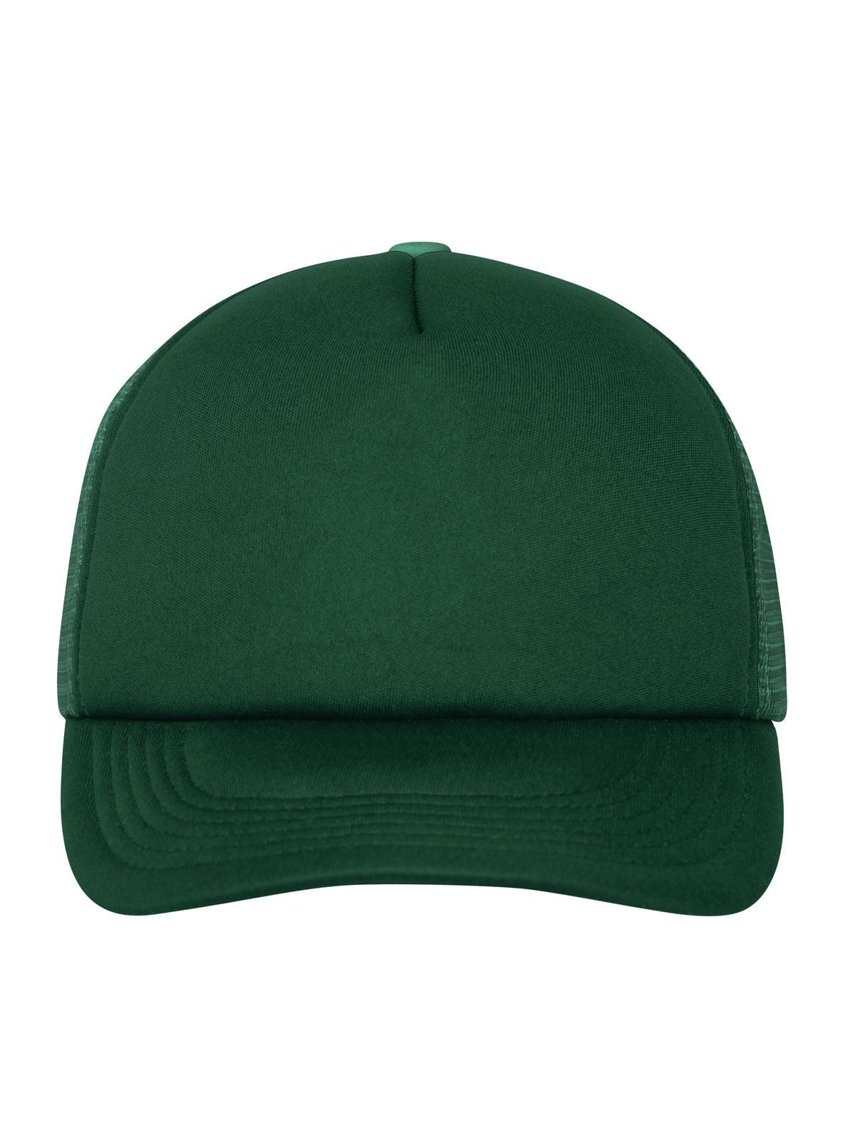 Trucker Caps 5 Panel Polyester Mesh Cap dark-green bestickbar und bedruckbar – LA1970