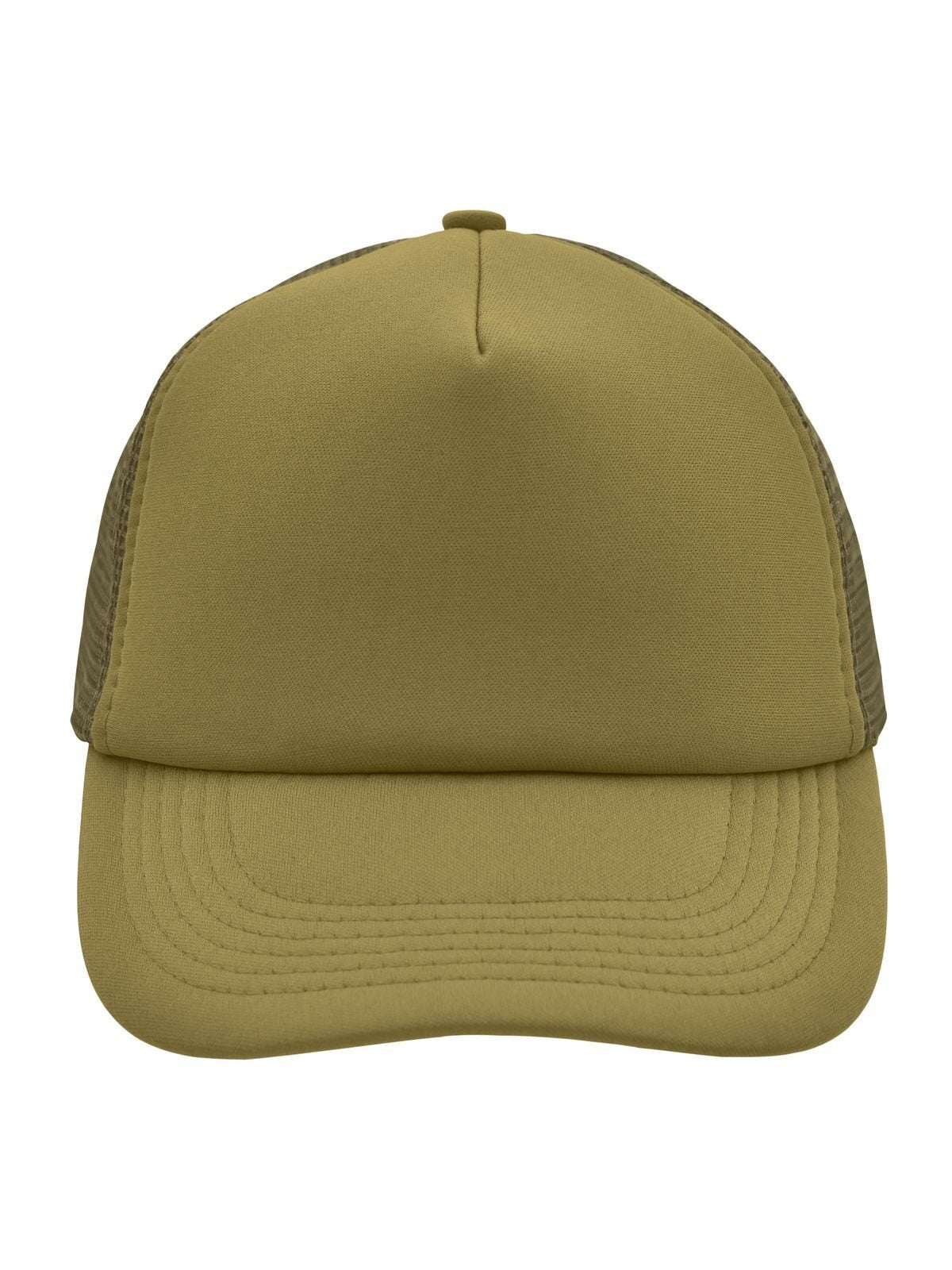 Trucker Caps 5 Panel Polyester Mesh Cap Oliv bestickbar und bedruckbar – LA1970