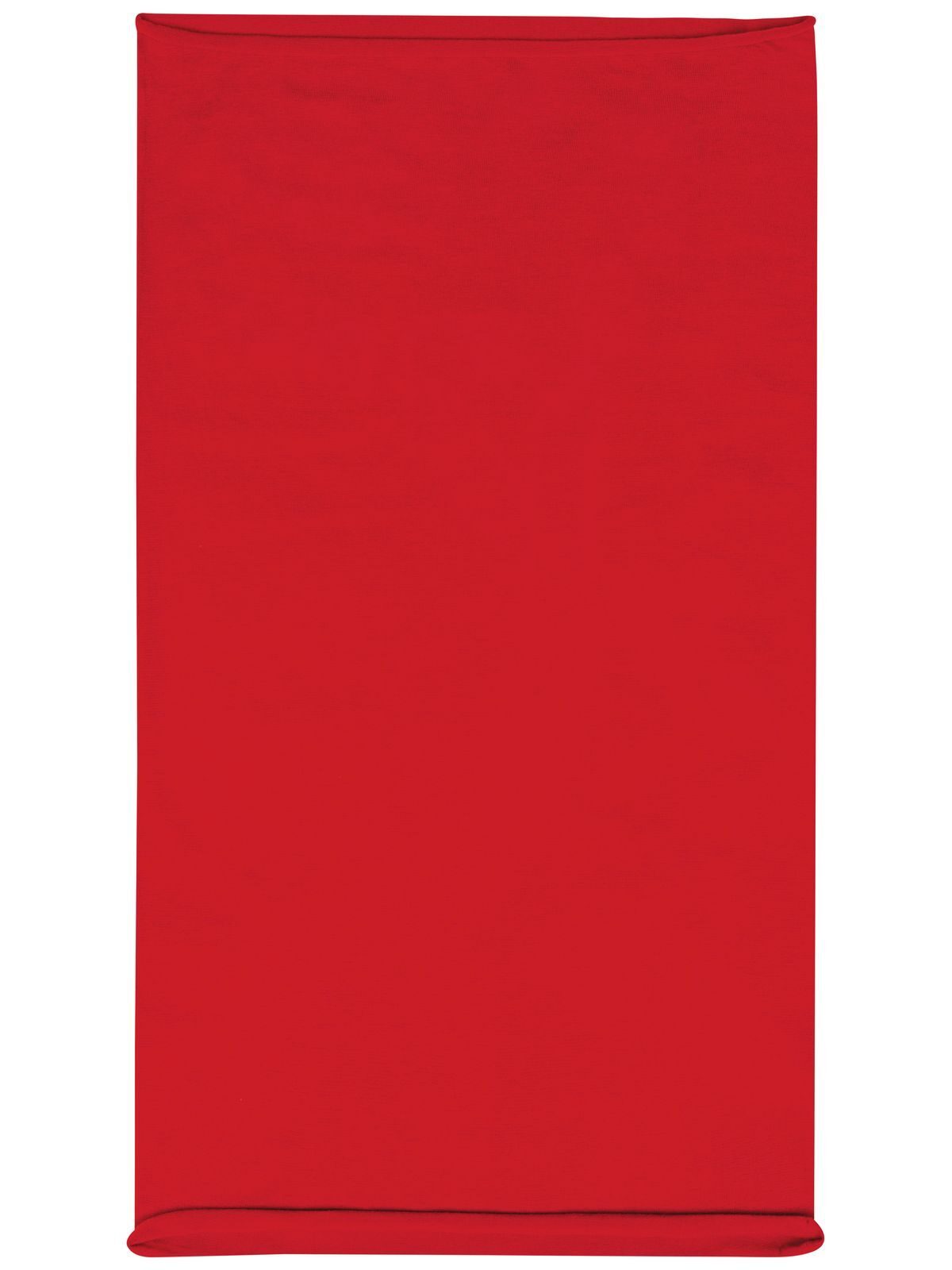 X-Tube Cotton Schal / Handschuhe – James & Nicholson – Farbe Rot – individuell veredelbar