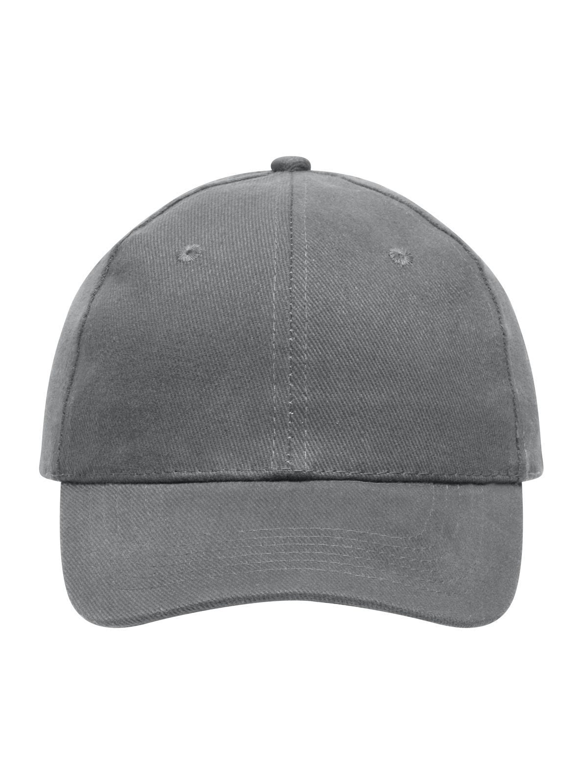 Baseball Caps 6 Panel Cap Heavy Cotton dark-Grau bestickbar und bedruckbar – LA1970
