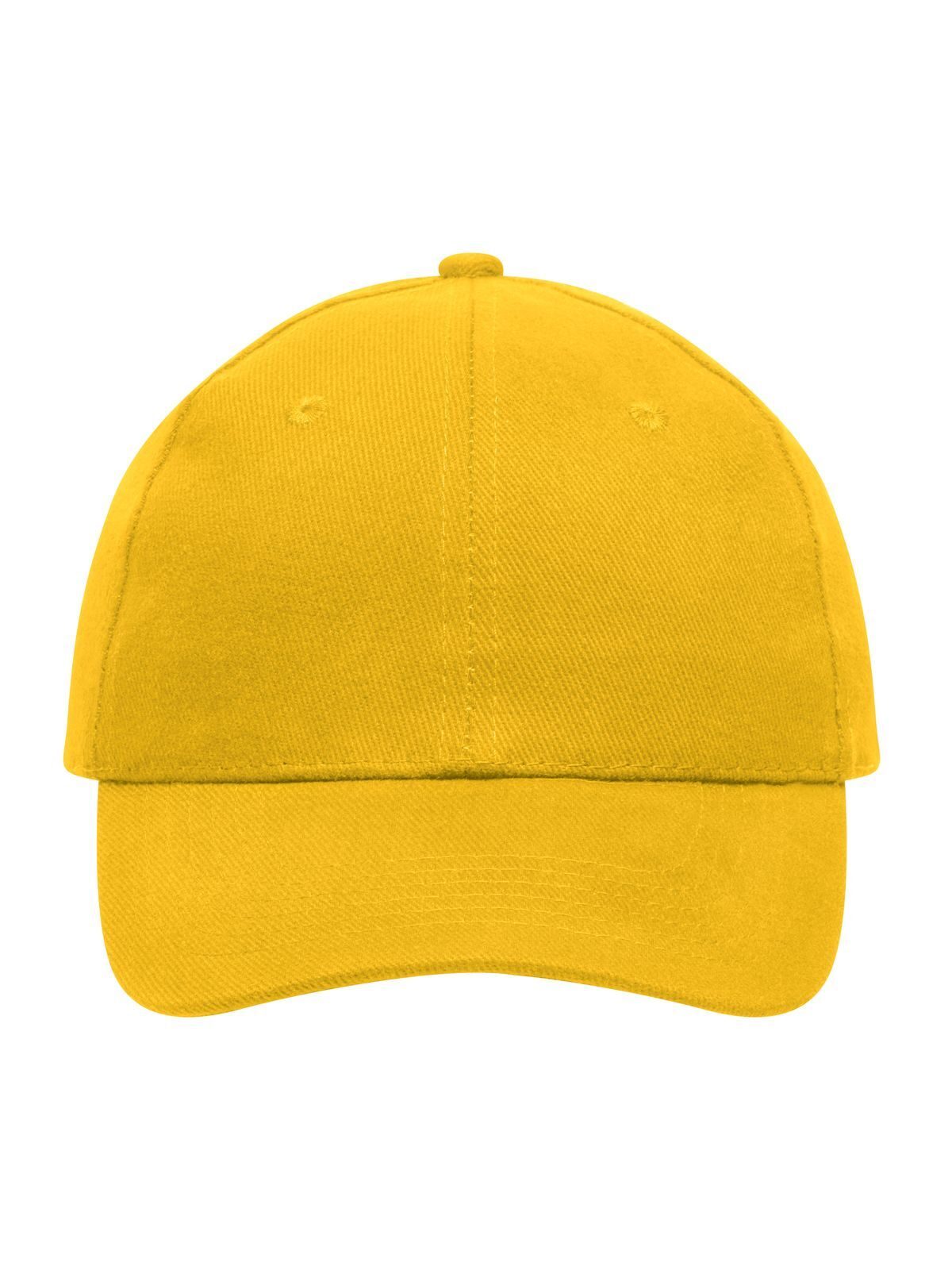 Baseball Caps 6 Panel Cap Heavy Cotton gold-yellow bestickbar und bedruckbar – LA1970