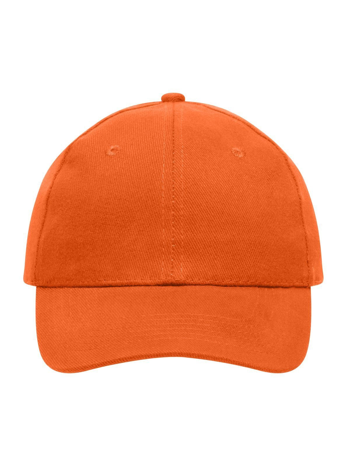 Baseball Caps 6 Panel Cap Heavy Cotton Orange bestickbar und bedruckbar – LA1970