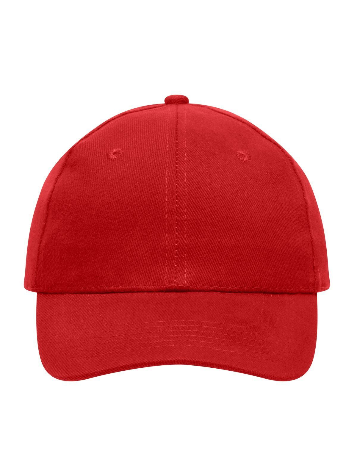 Baseball Caps 6 Panel Cap Heavy Cotton Rot bestickbar und bedruckbar – LA1970